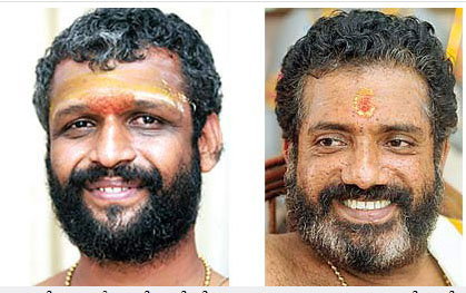 Sabarimala melshanthi balamurali and easwaran namboothiri